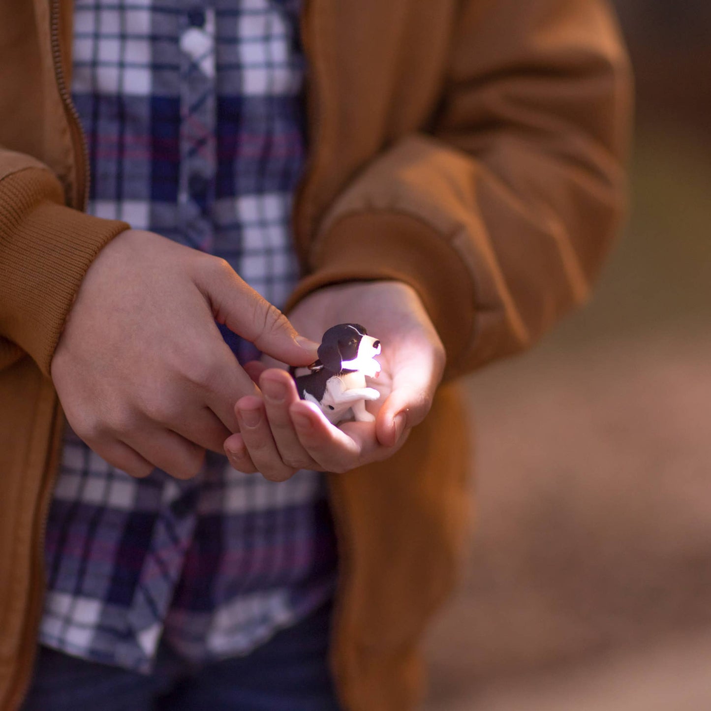 WildLight Animal Carabiner Flashlight - Spaniel Dog