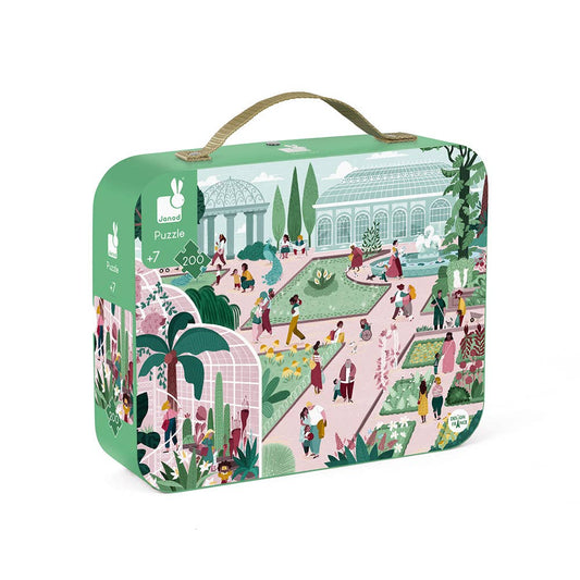 Suitcase Puzzle - Botanical Garden - 200 Pieces