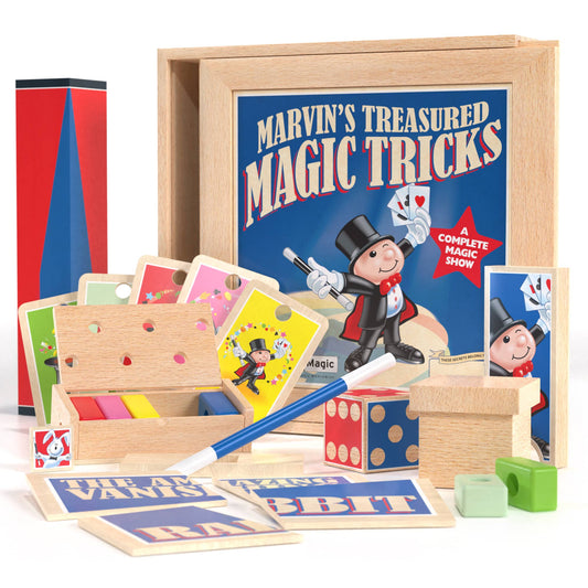 Marvin's Treasured Magic Tricks (Wooden Gift Set)