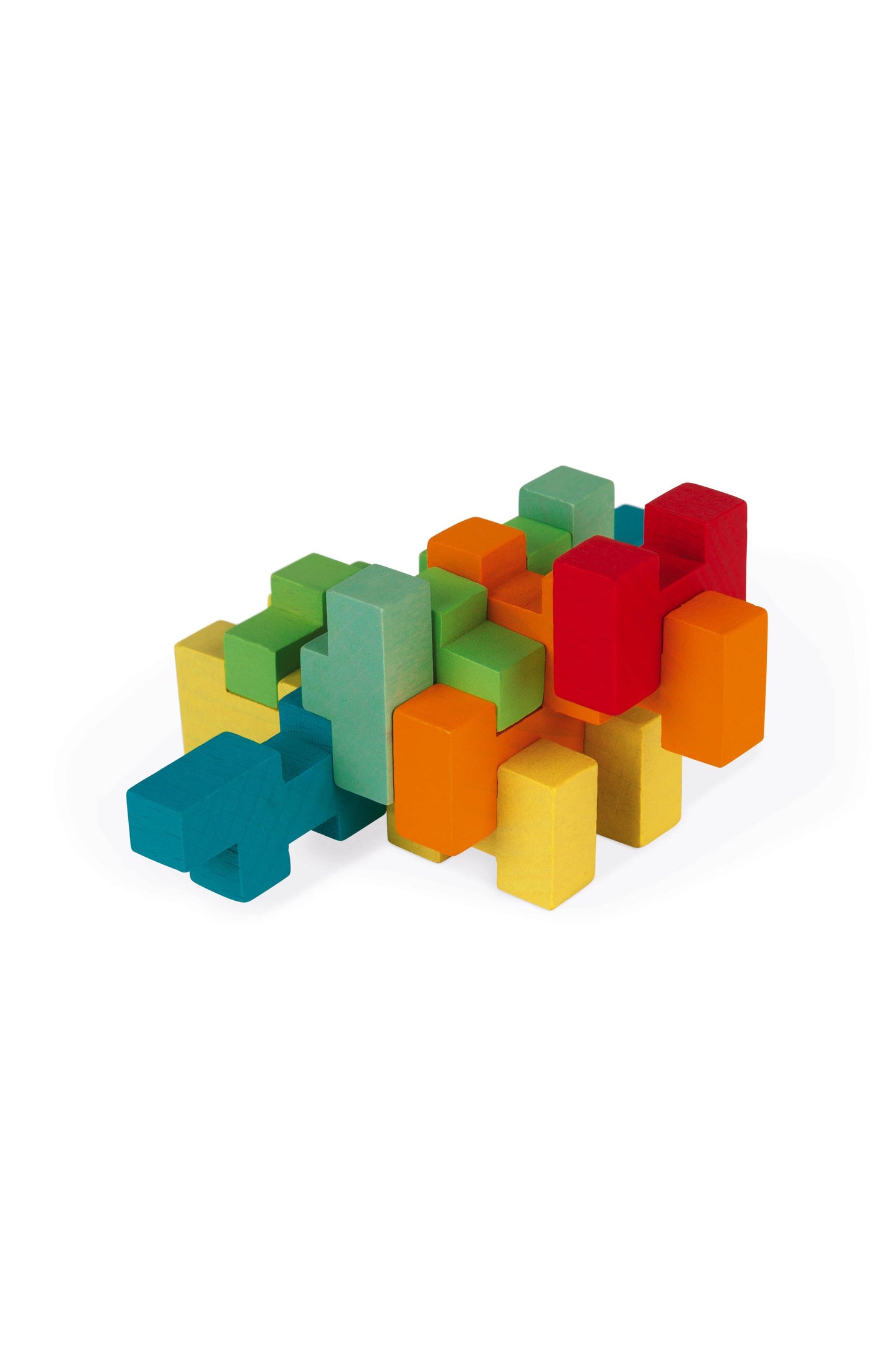 100 piece Construction Set | Wooden Building Kit | Ages 6+