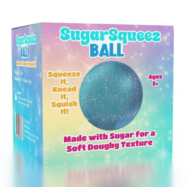 SugarSqueez Ball Squishy: Glitter