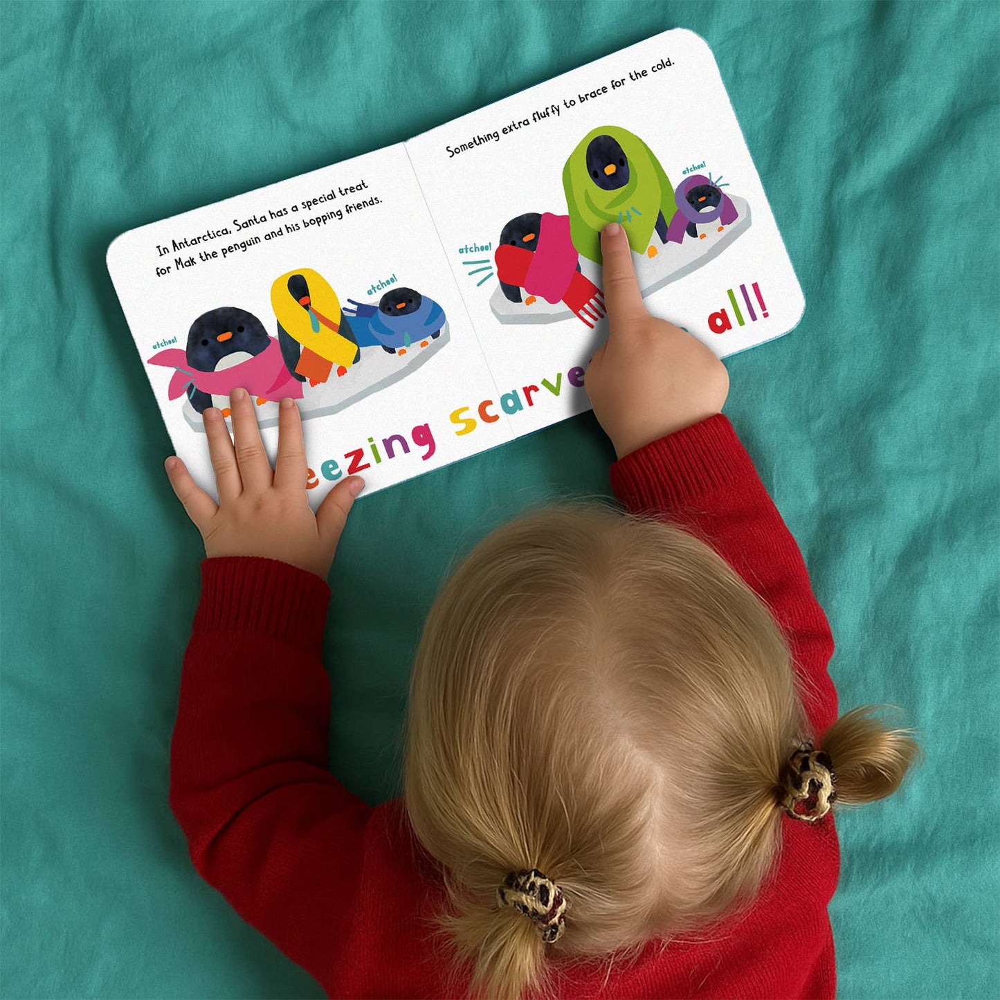 Santa's Busy Christmas | Christmas Board Book For Kids