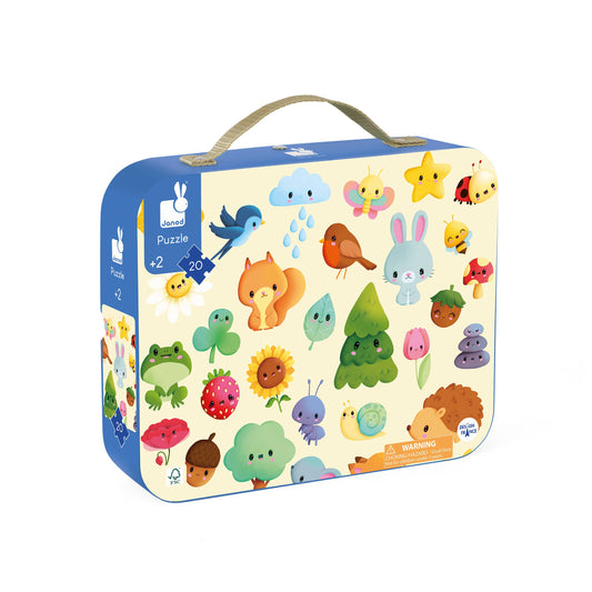 Suitcase Puzzle - Nature Picture - 20 Pieces