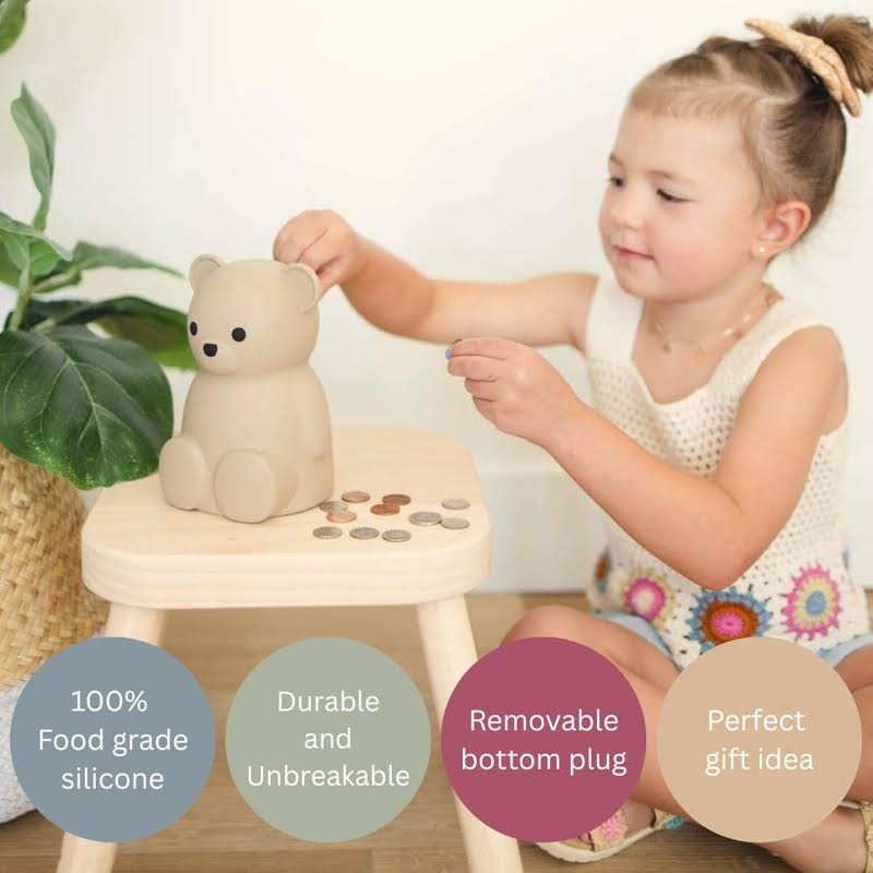 Teddy Bear Money Bank