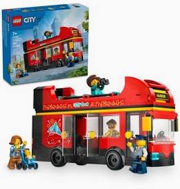 Lego Double-Decker Sightseeing Bus