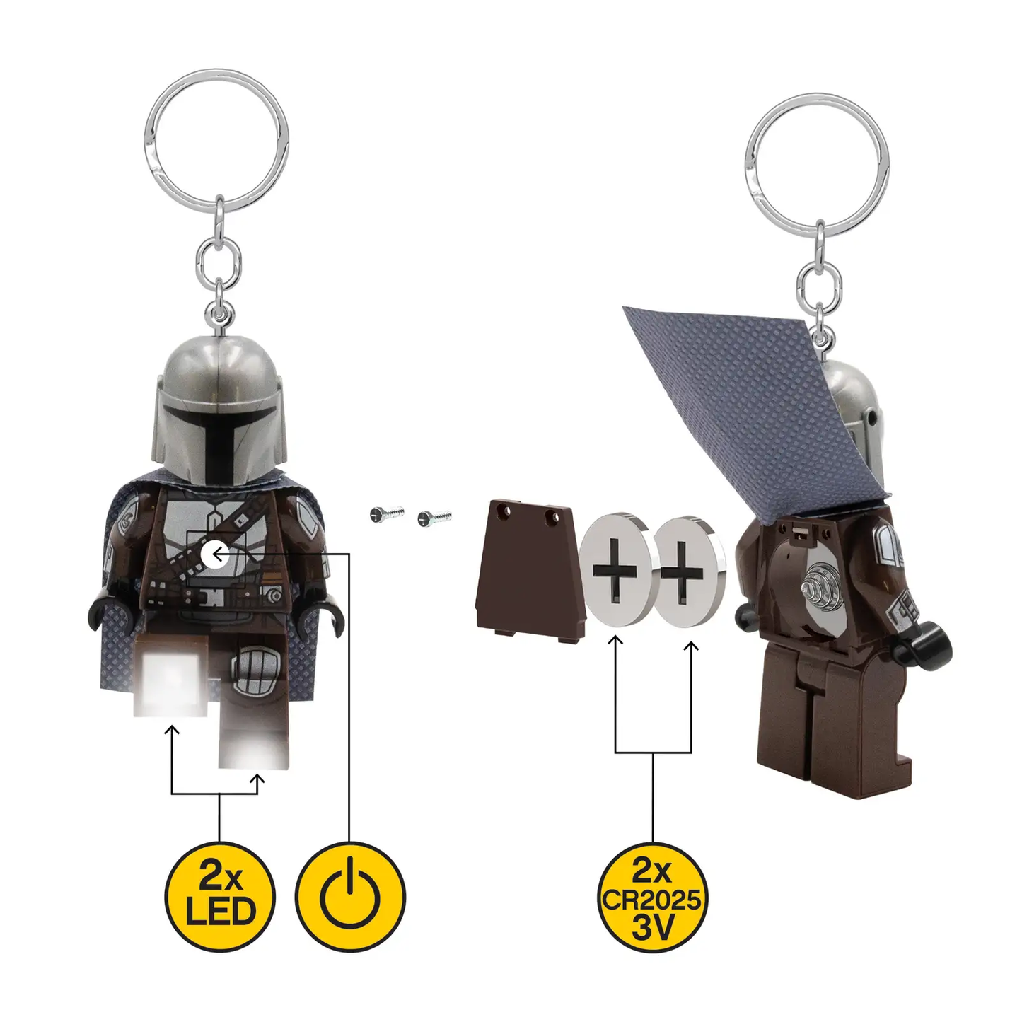 LEGO Stars Wars Mandalorian - The Mandalorian Keychain Light