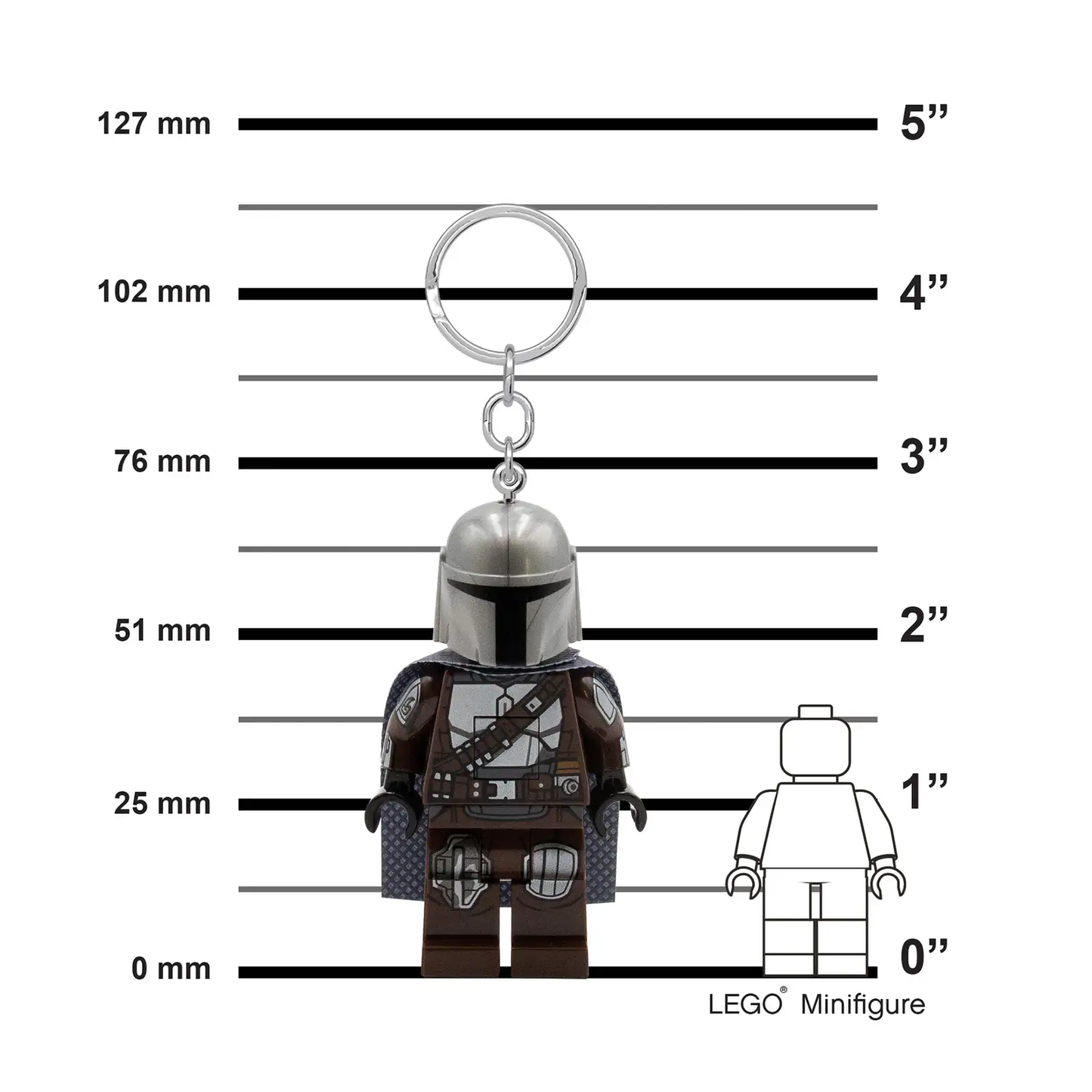 LEGO Stars Wars Mandalorian - The Mandalorian Keychain Light